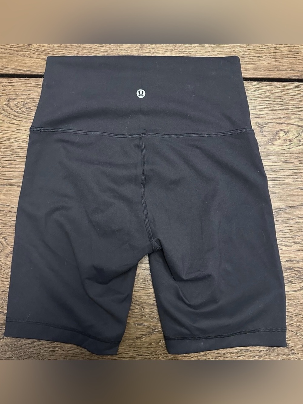 lululemon athletica Black High-Rise Athletic Bike Shorts